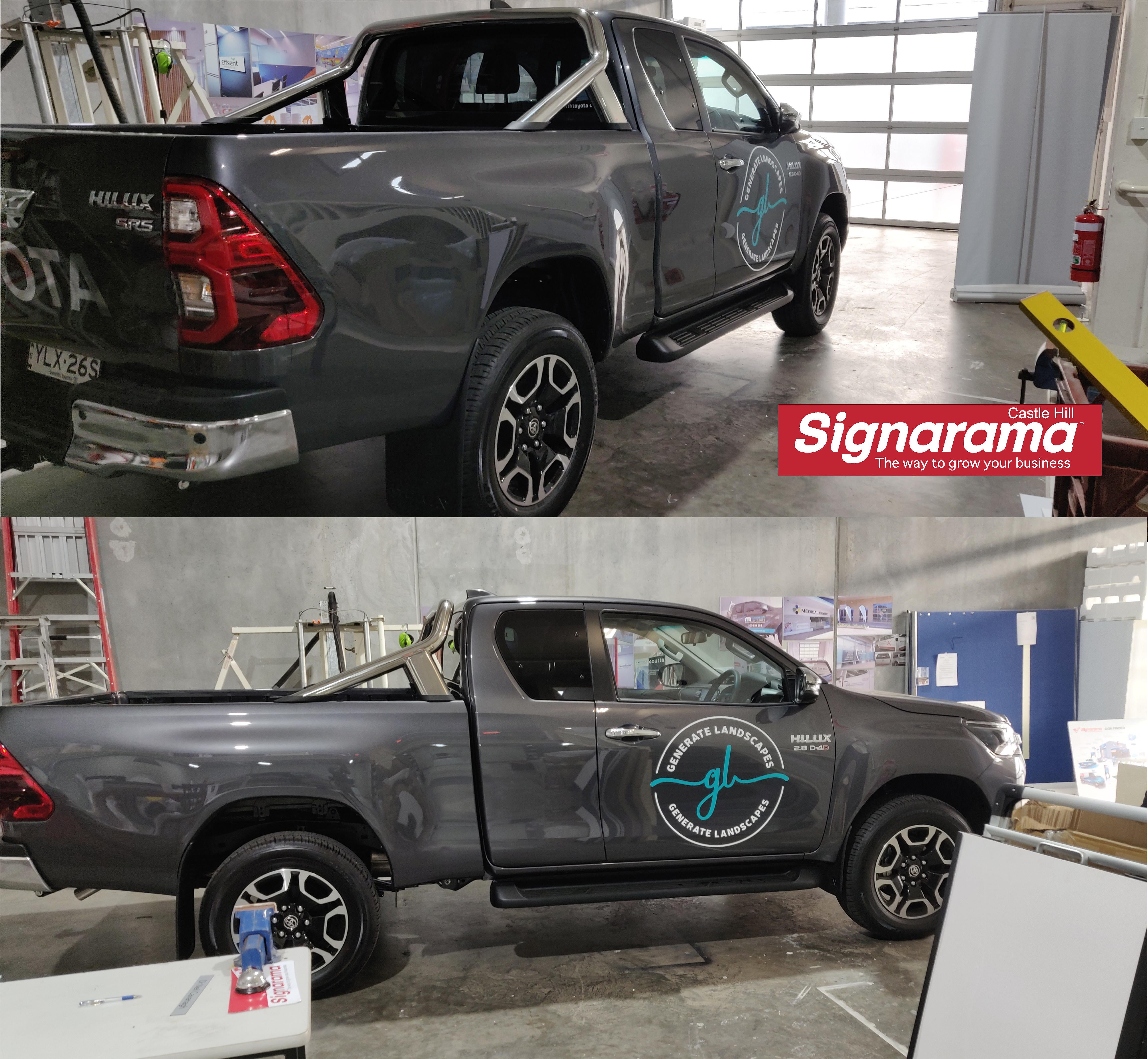 Generate Landscape Ute wrap
