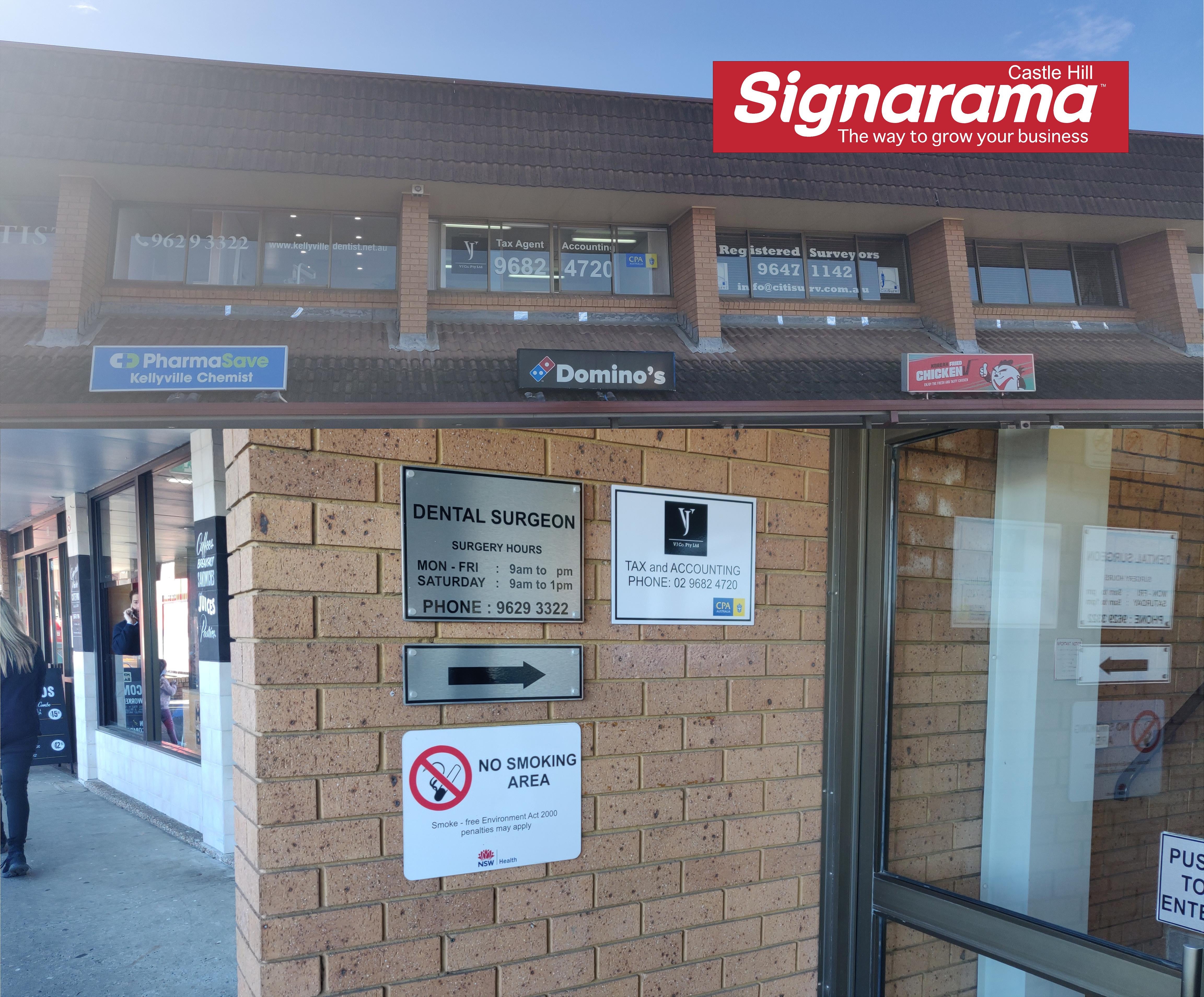 VJ Co. Pty Ltd Window and Wall Signage