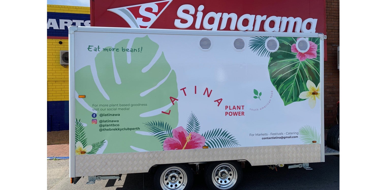 Catering Van & Trailer Signage