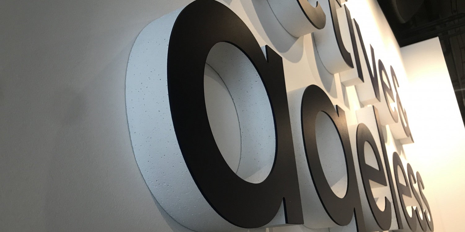 Fabricated Signage
