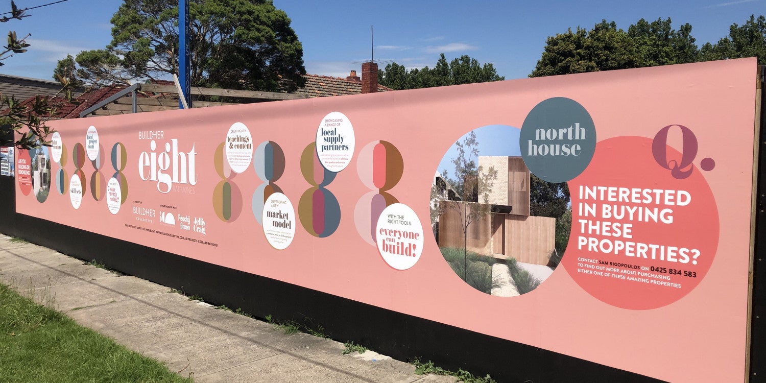 Hoarding Signage