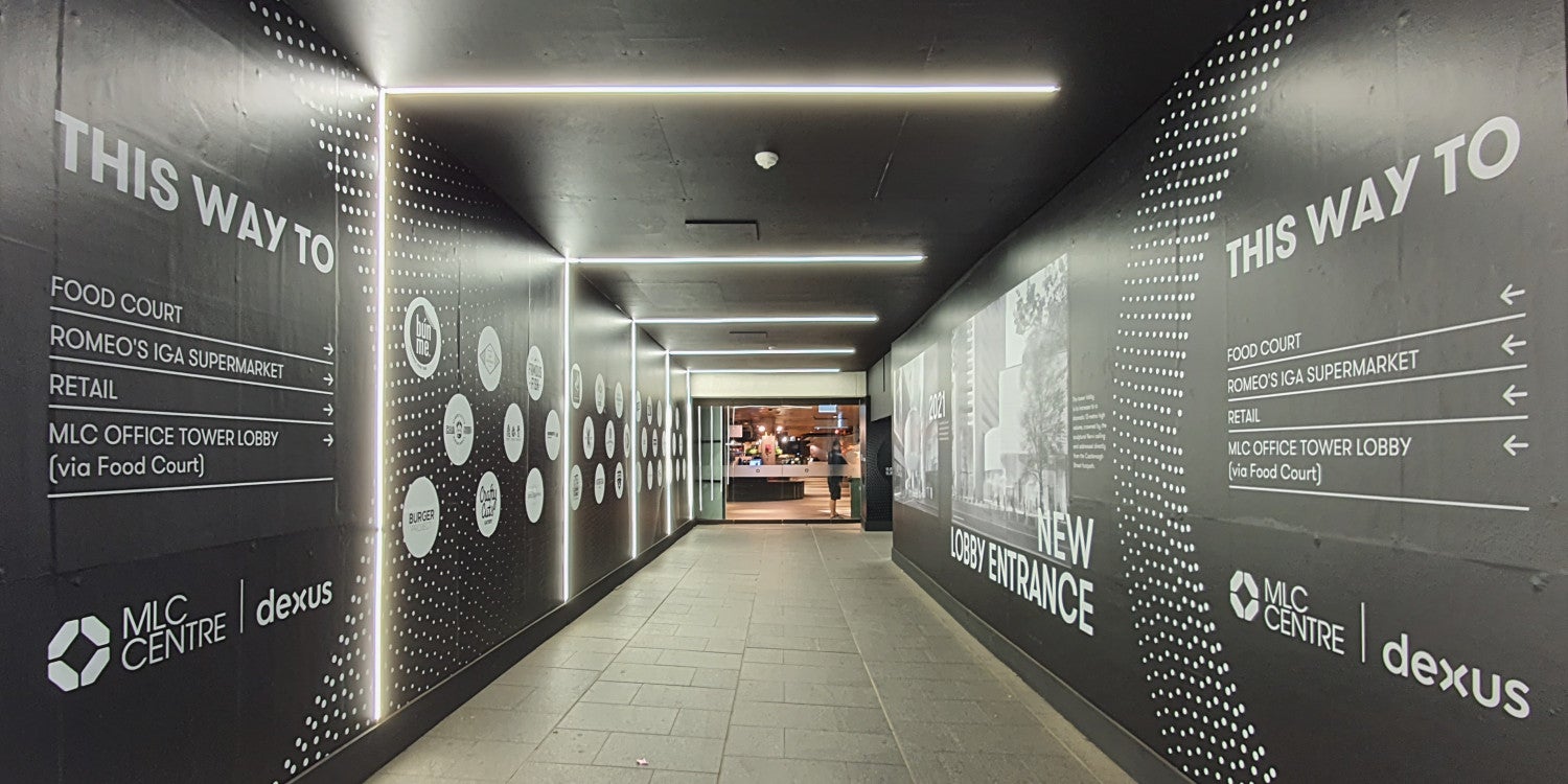 Hoarding Signage