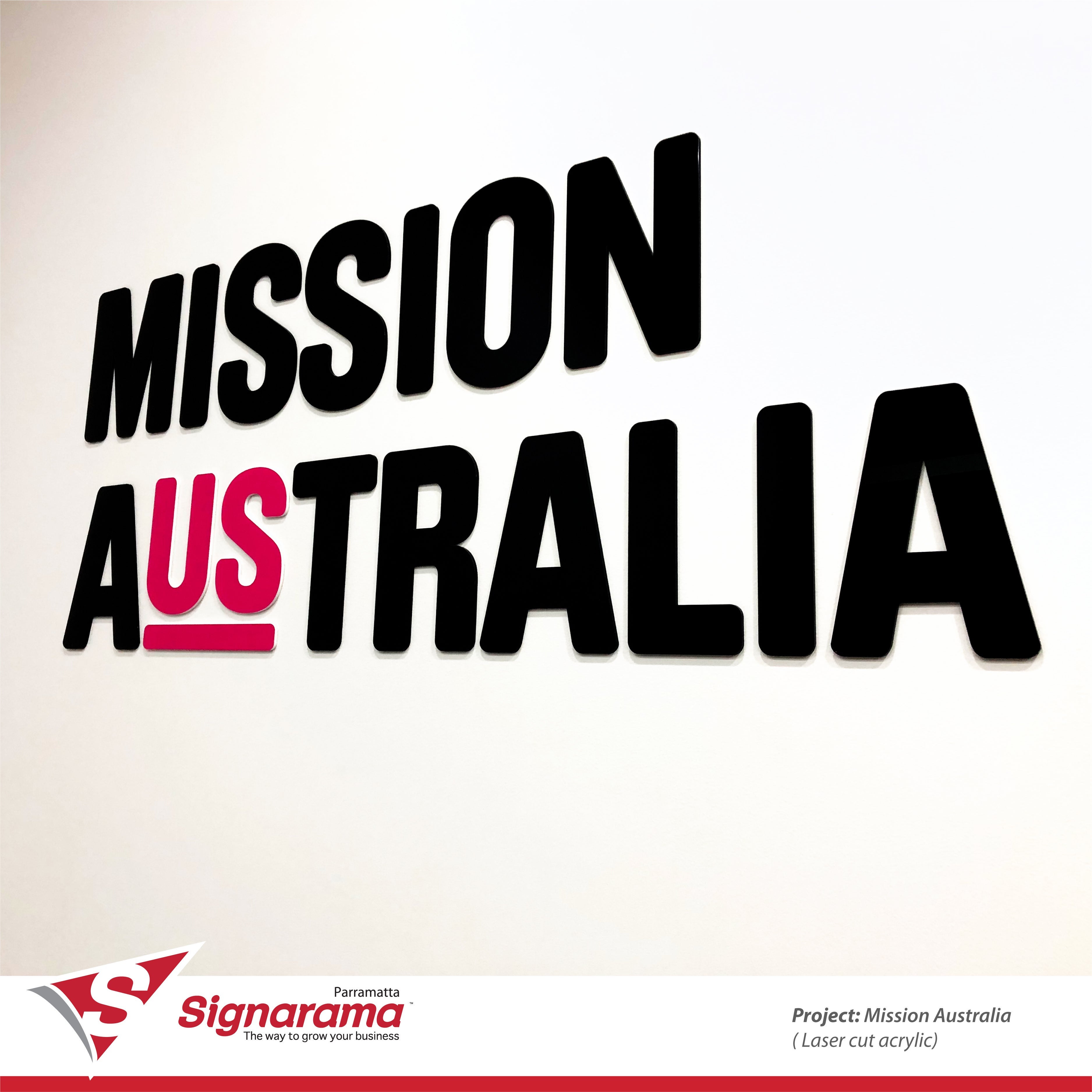 Mission Australia - Signage