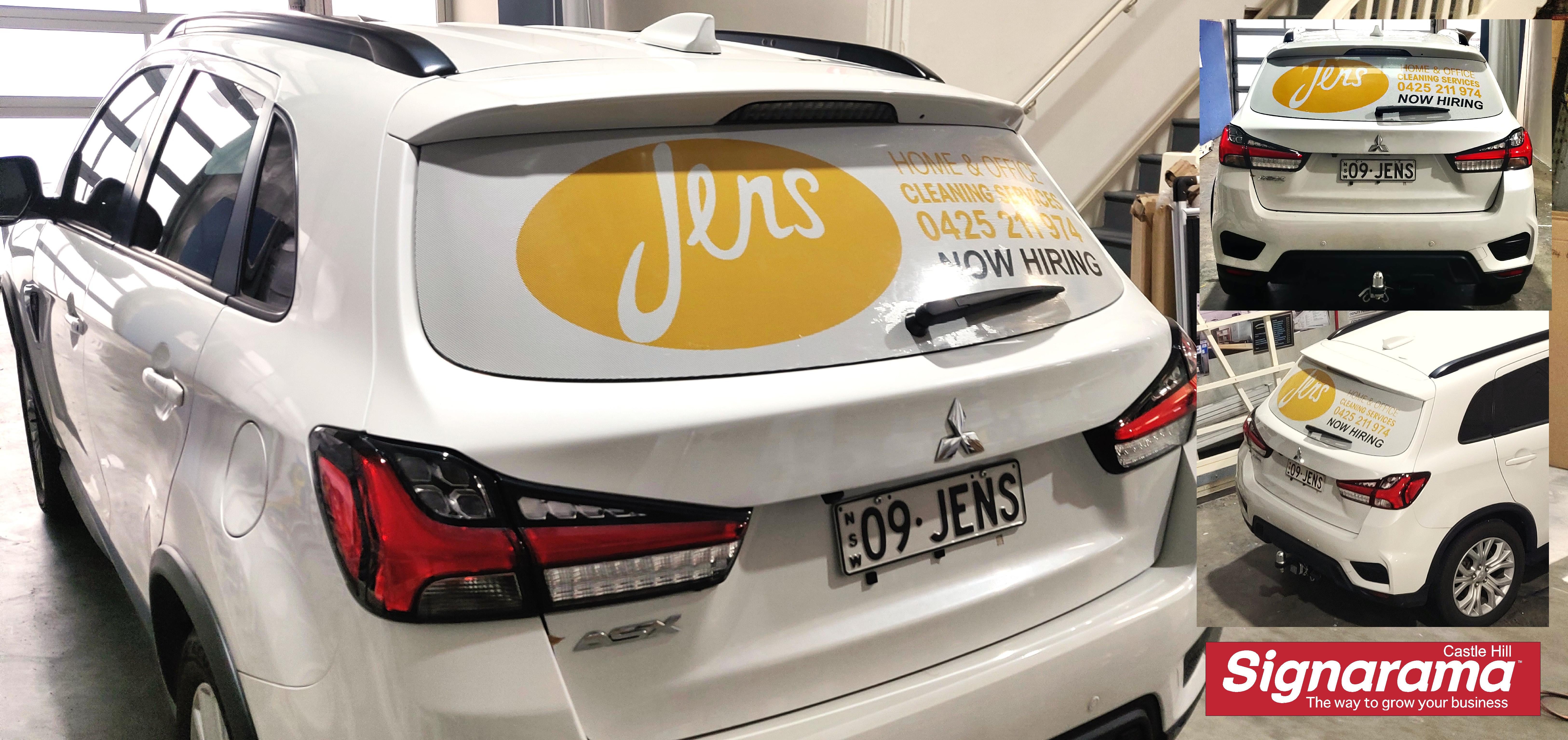 One Way Vision for Jens Home and Office Cleaning Service