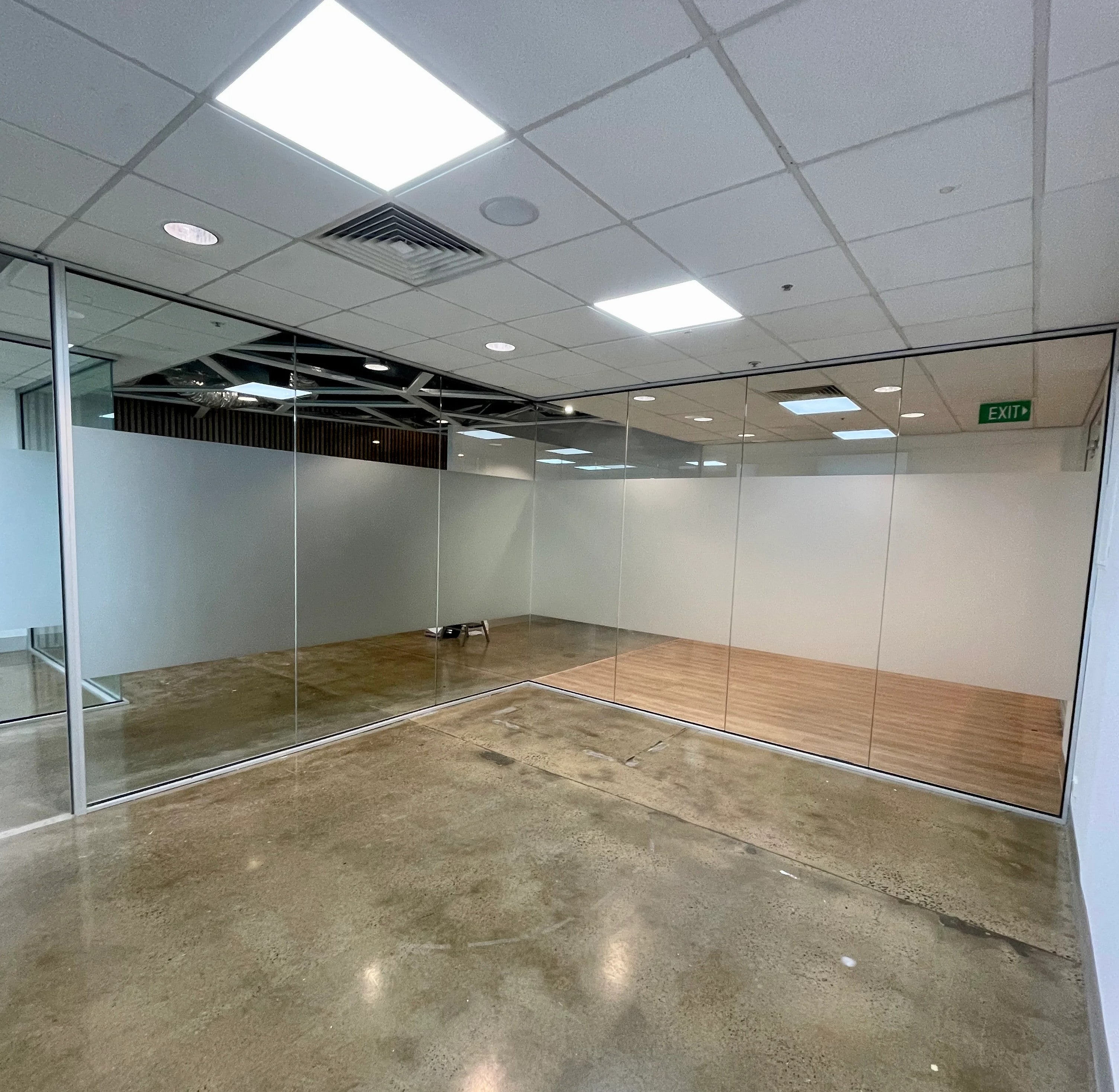 Reception Sign & Window Frosting - FMW Accountants - Ivanhoe.