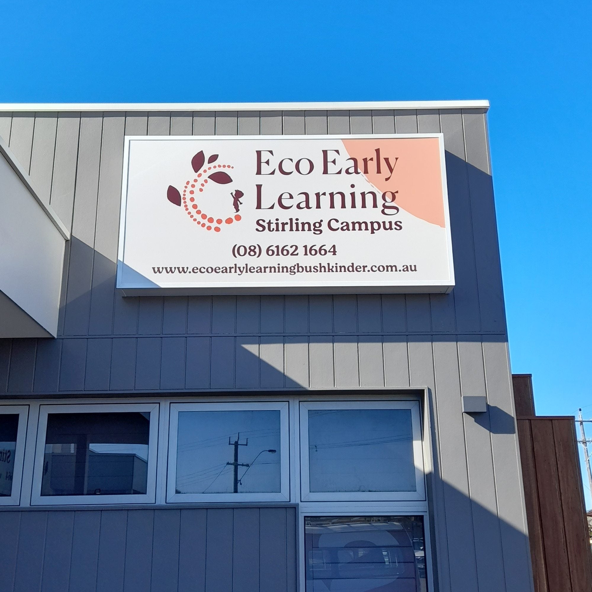 Eco Early Learning Building Signage