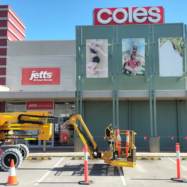 Perth Shopping Centre Signage