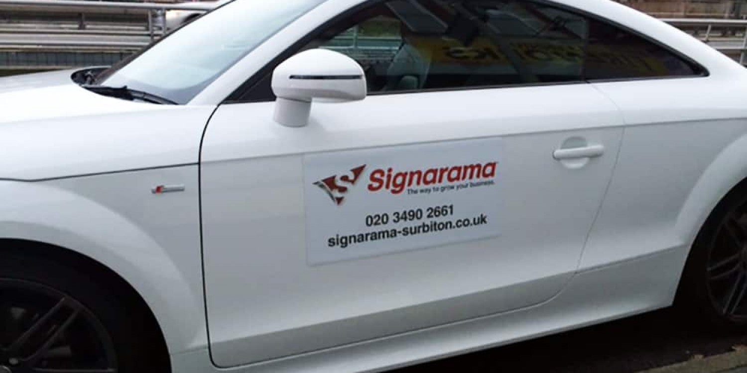 Magnetic Vehicle Signs