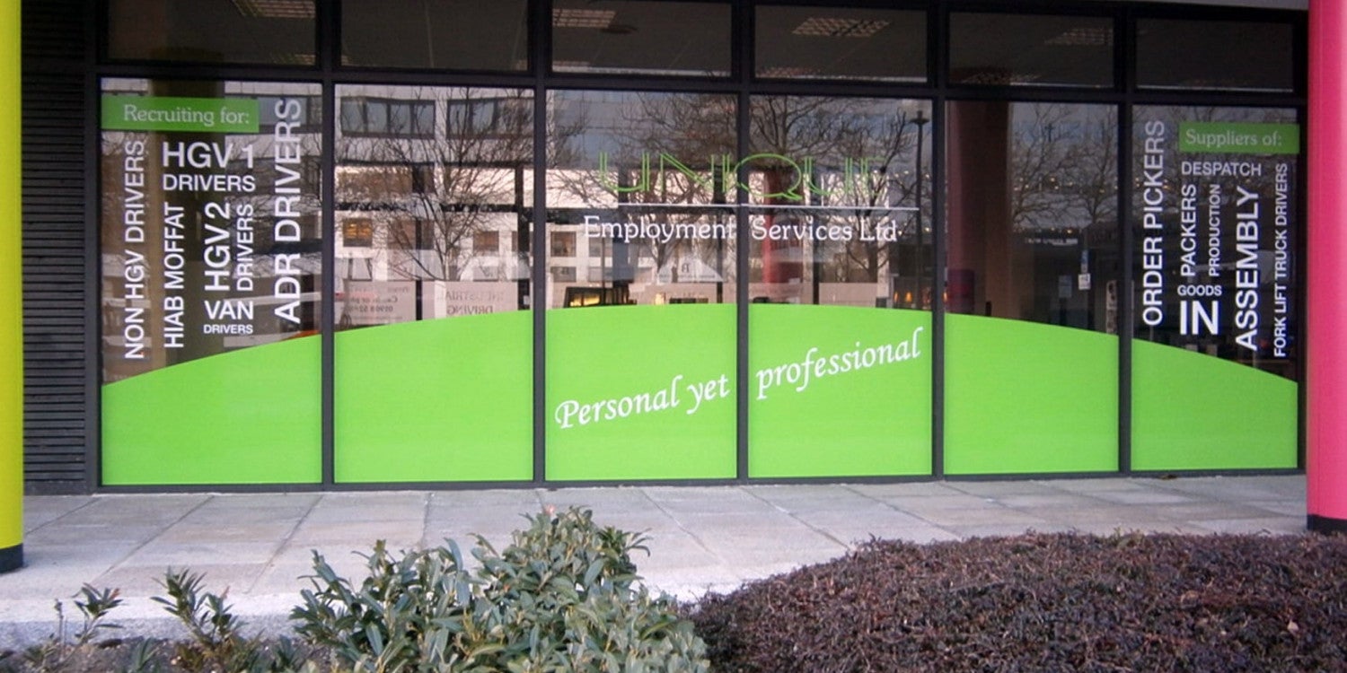 Window Lettering