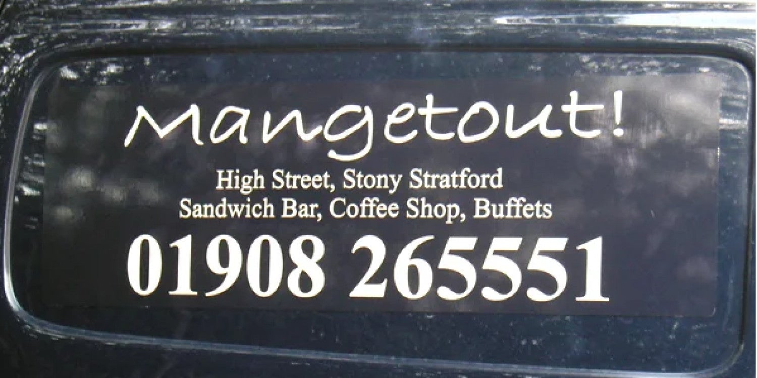Magnetic Vehicle Signs