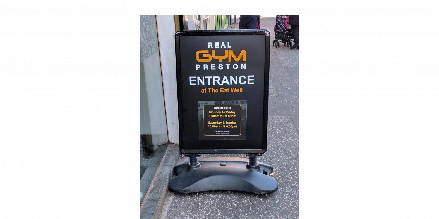 Pavement Signs & A-Frames