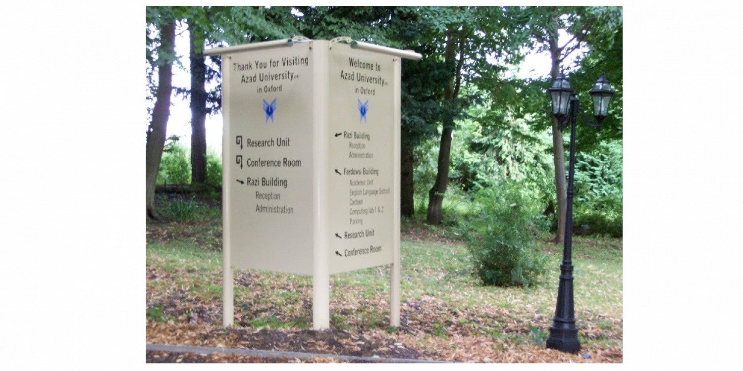 Post and Panel Signs