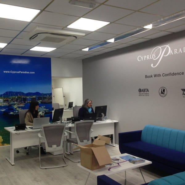Office wall graphics