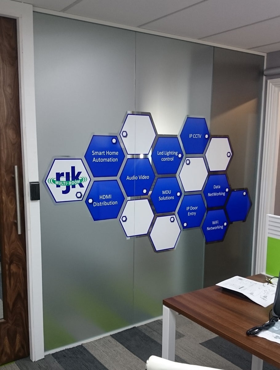 Digitally Printed Decals are the go to for promotions and changing messages.