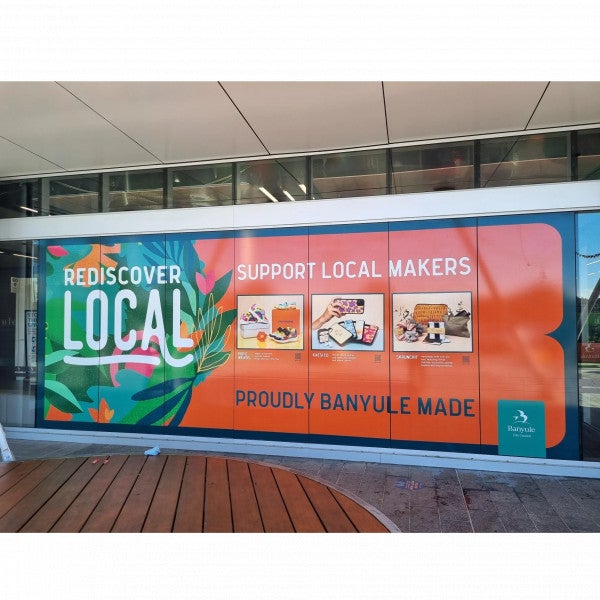 Window Graphics - Banyule City Council - Greensborough.