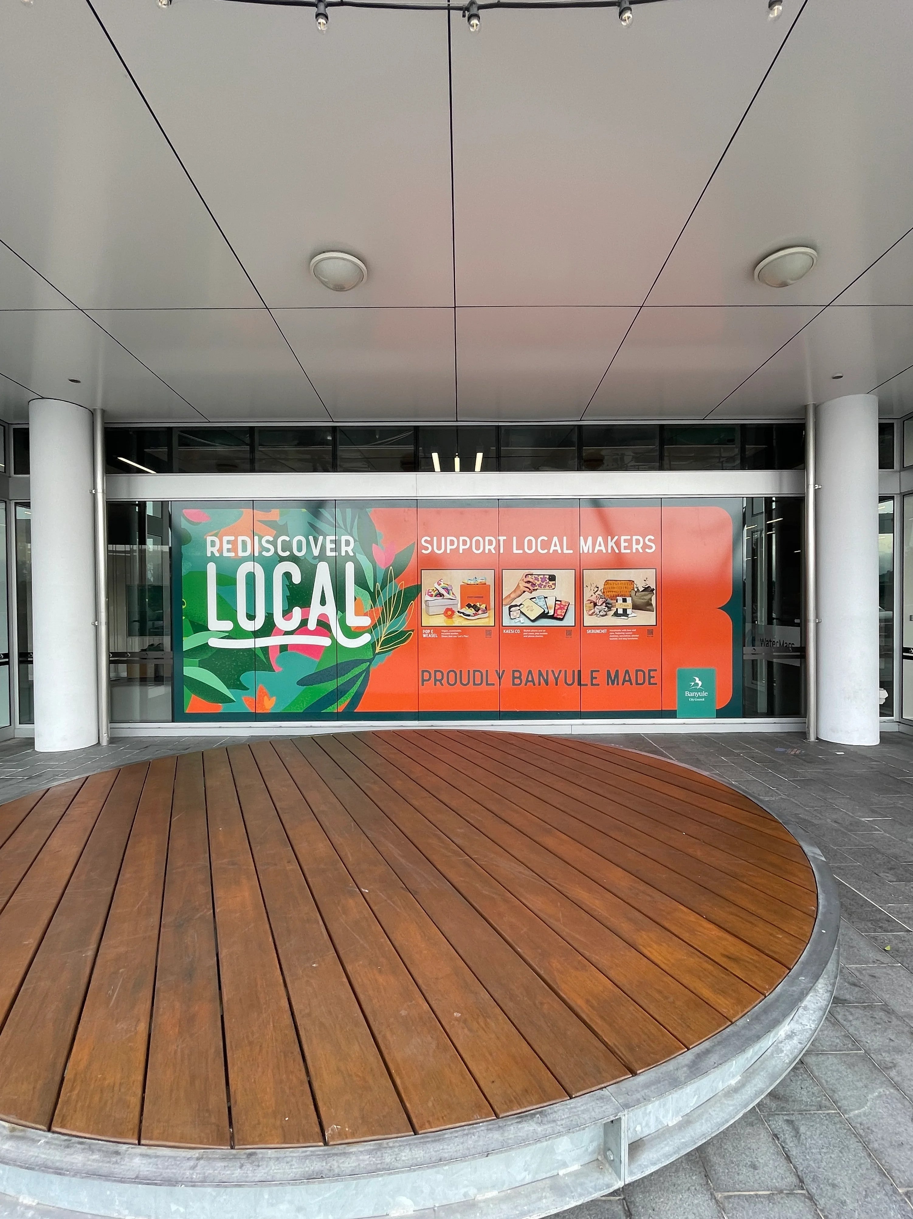 Window Graphics - Banyule City Council - Greensborough.