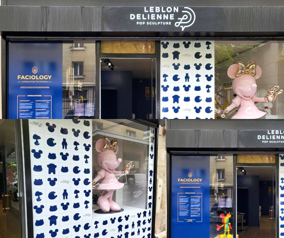 Devanture Showroom Leblon Delienne