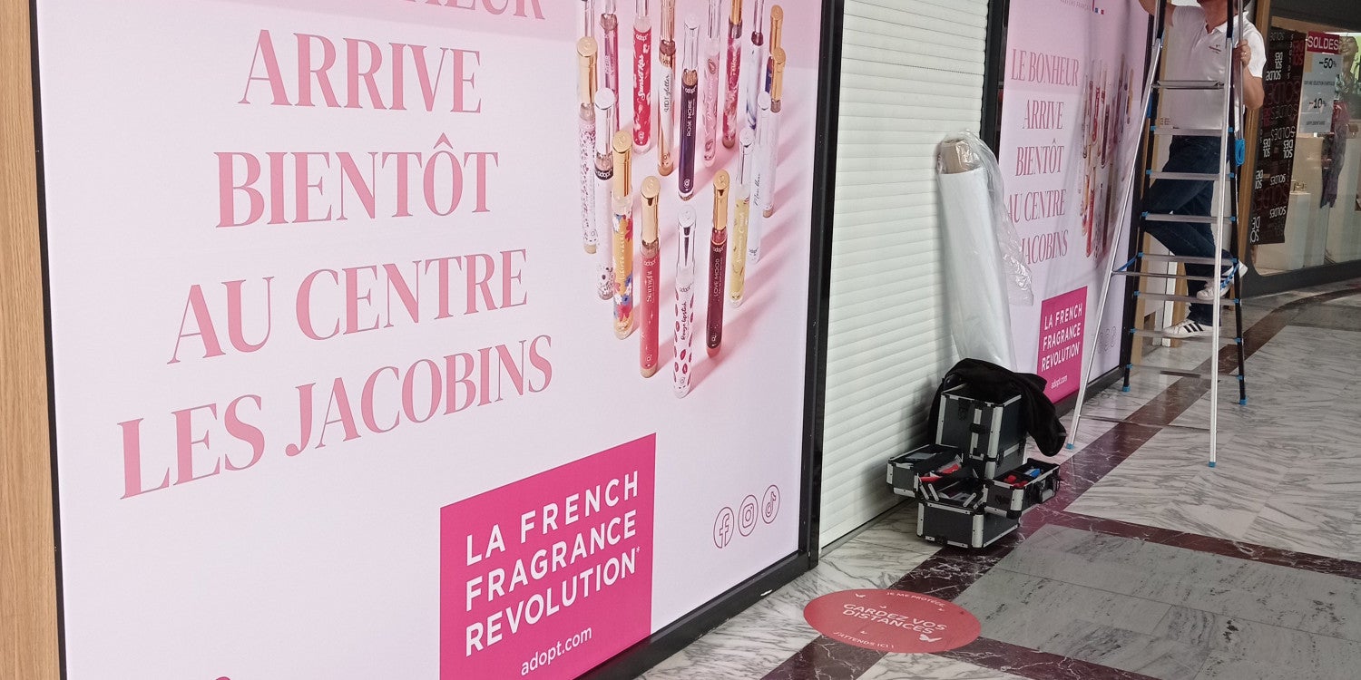 Stickers Vitrine