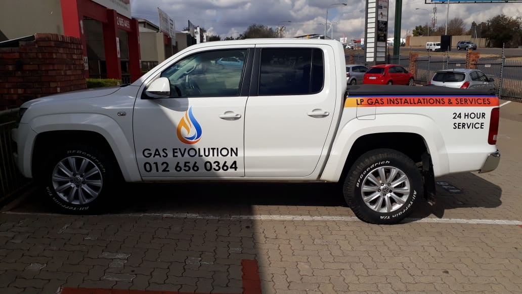 Decals on bakkies