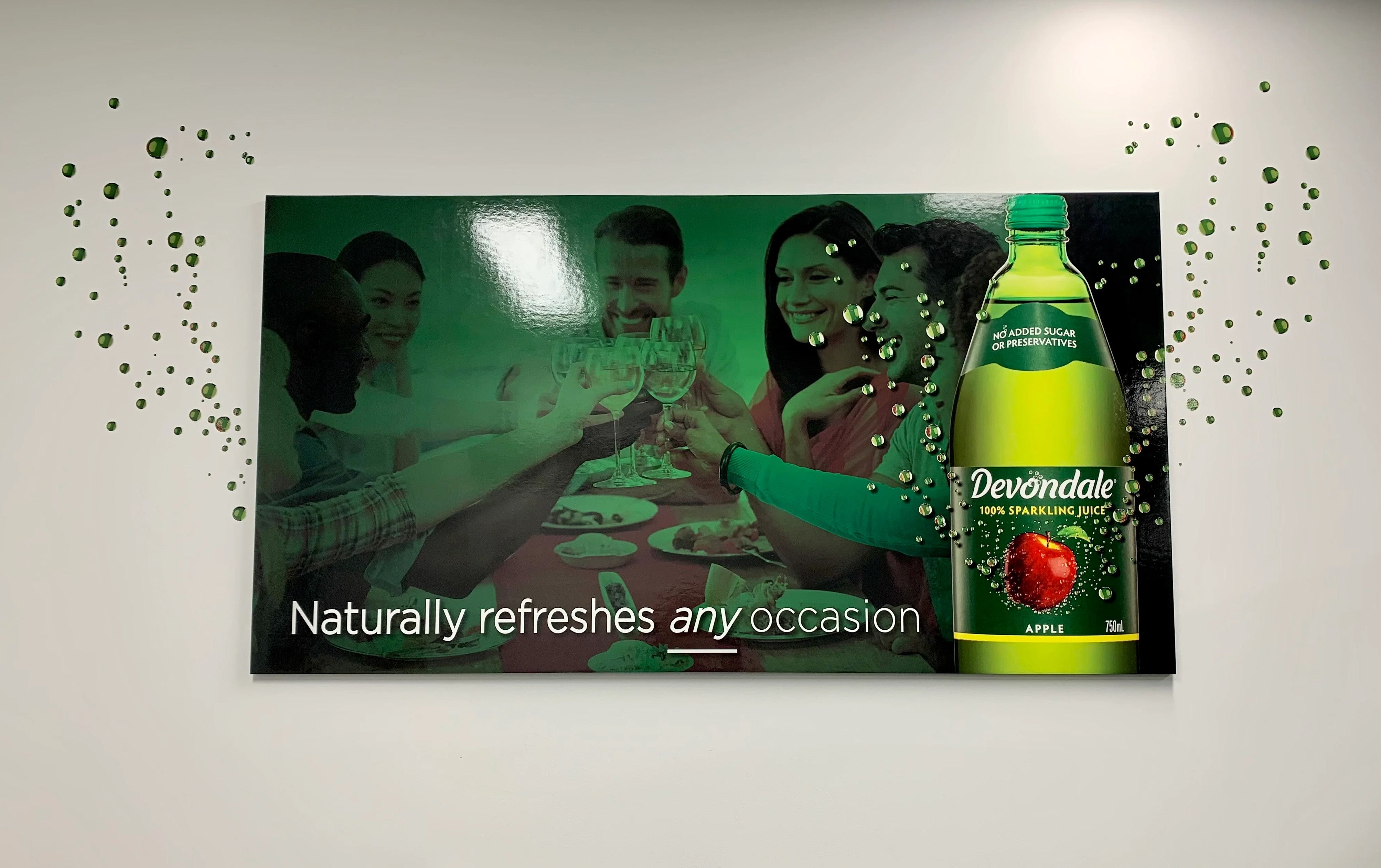 Office Signage The Devondale Apple Juice Company