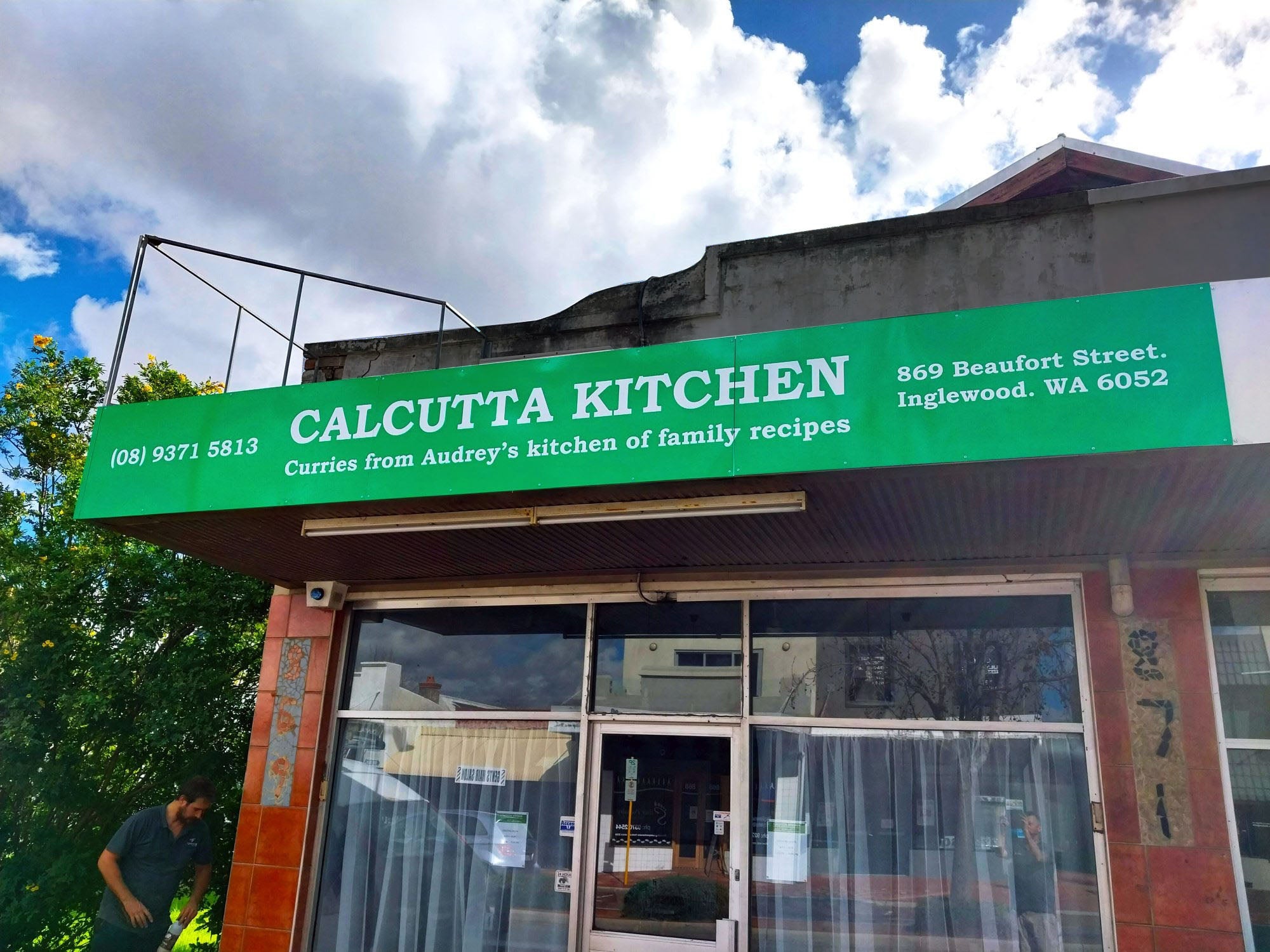 Calcutta Kitchen Fascia Signage