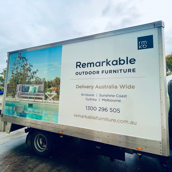 Truck graphics a great way to advertise your business!