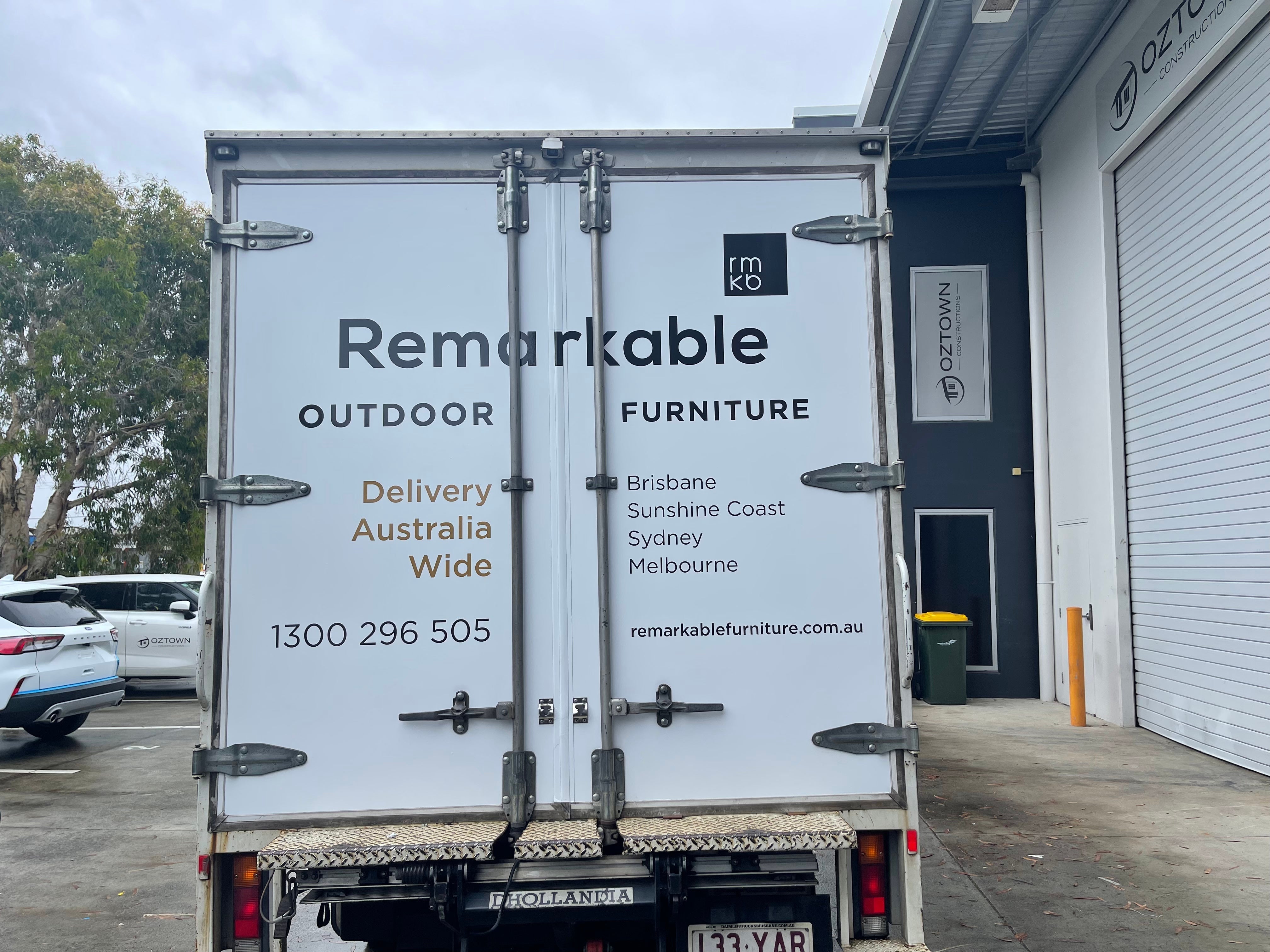 Truck graphics a great way to advertise your business!