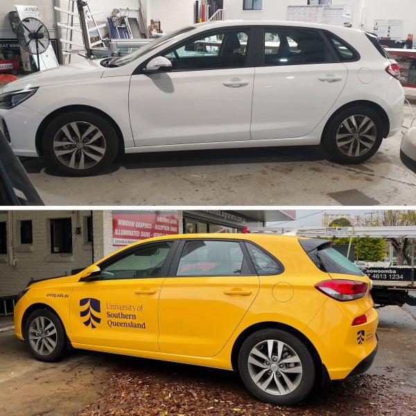 Full Car Wrap for USQ