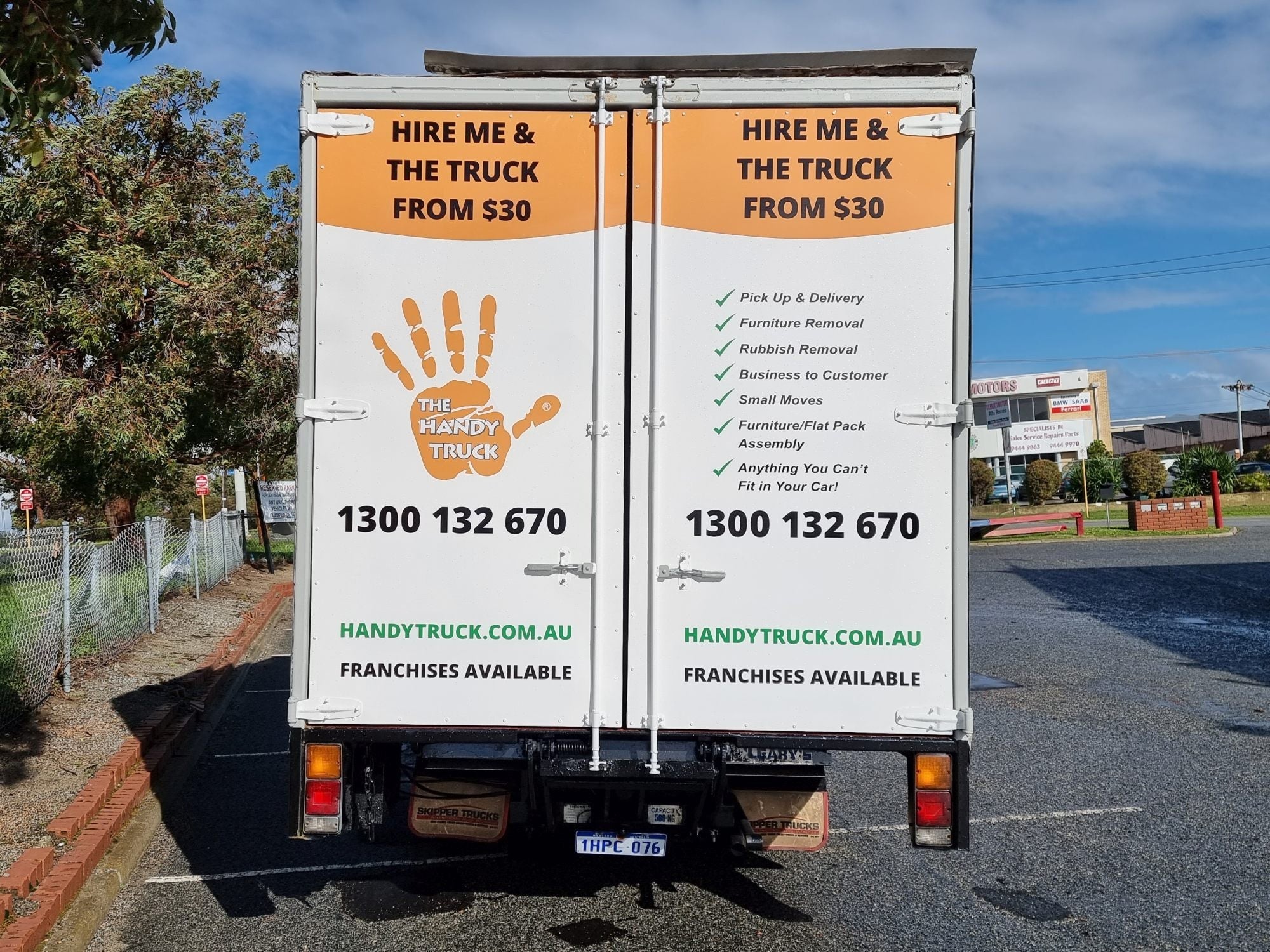Handy Truck Fleet Wrap