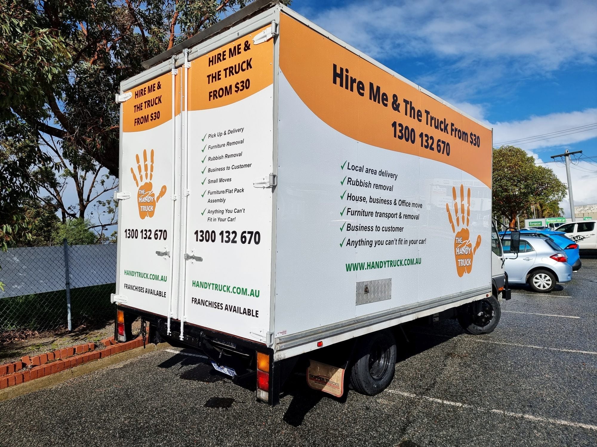 Handy Truck Fleet Wrap