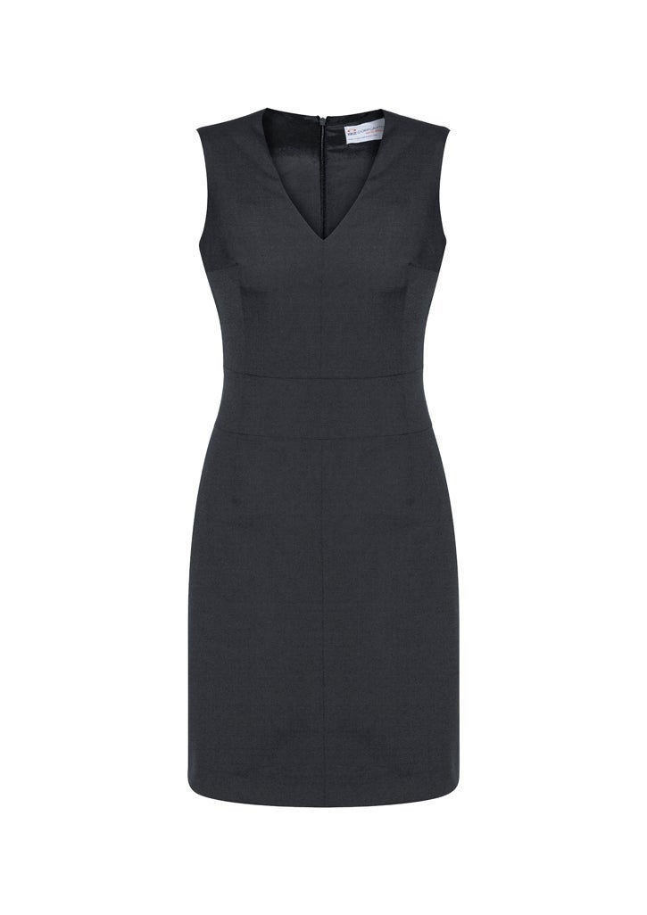 Cool Stretch Womens Sleeveless V-Neck Dress