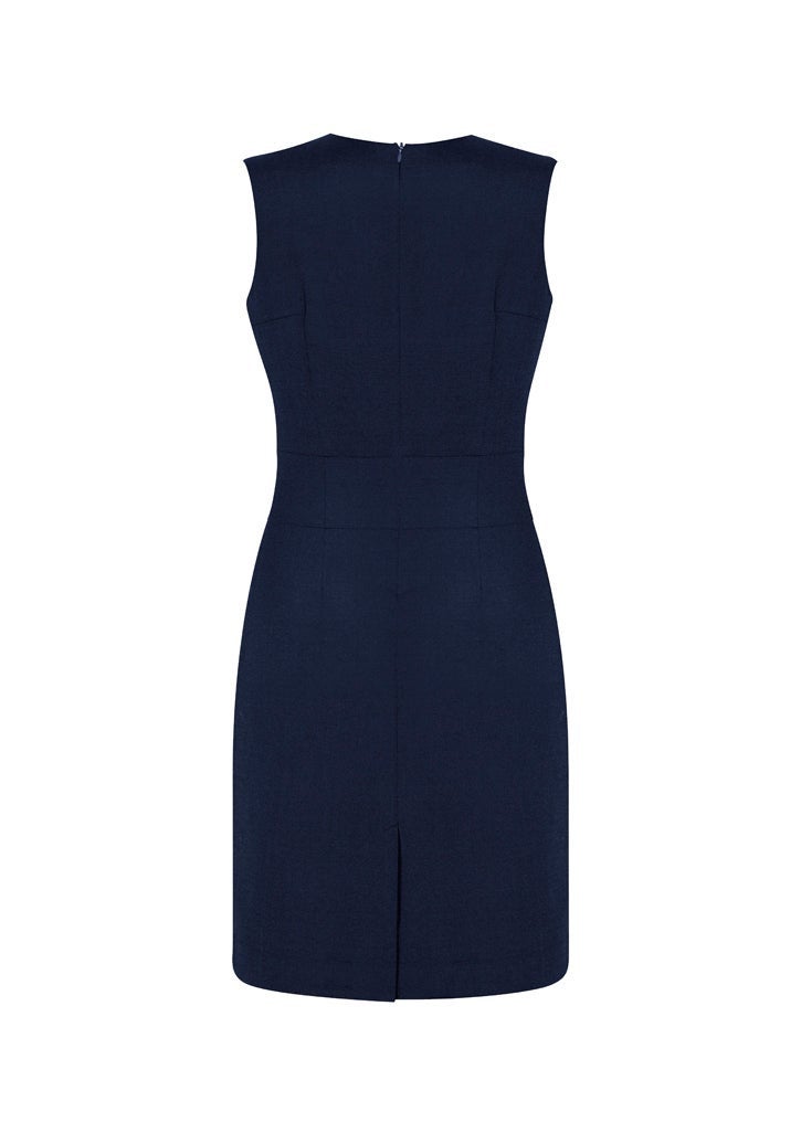 Cool Stretch Womens Sleeveless V-Neck Dress