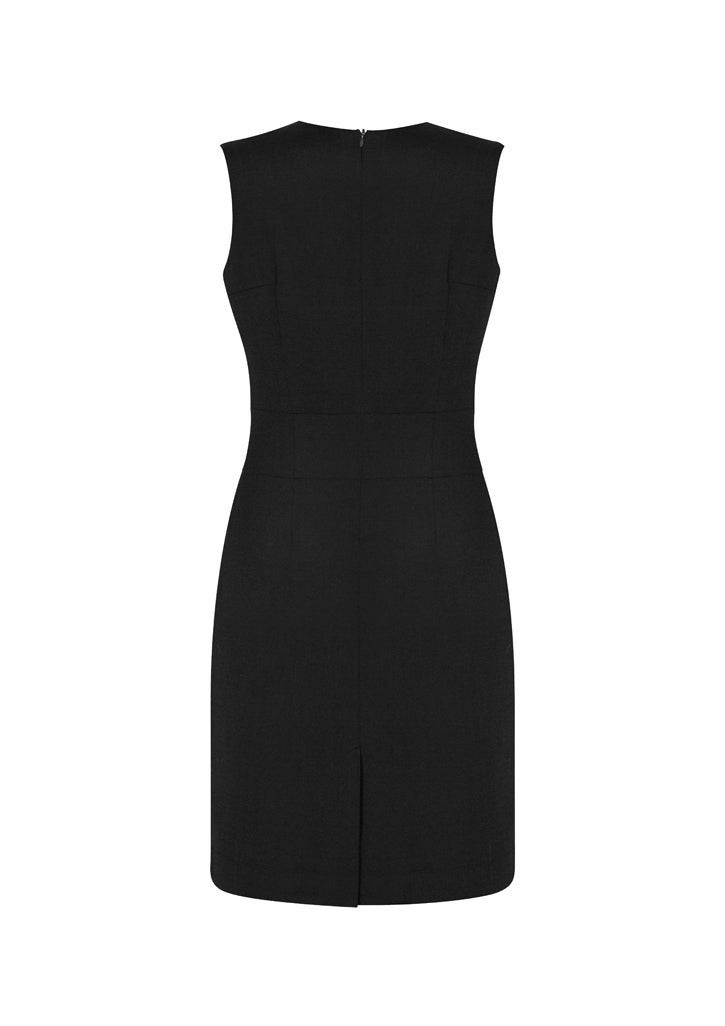 Cool Stretch Womens Sleeveless V-Neck Dress