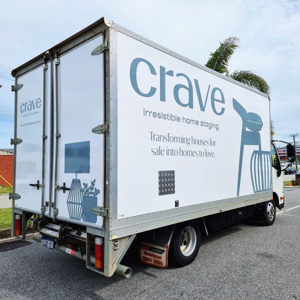 Crave Truck Wrap