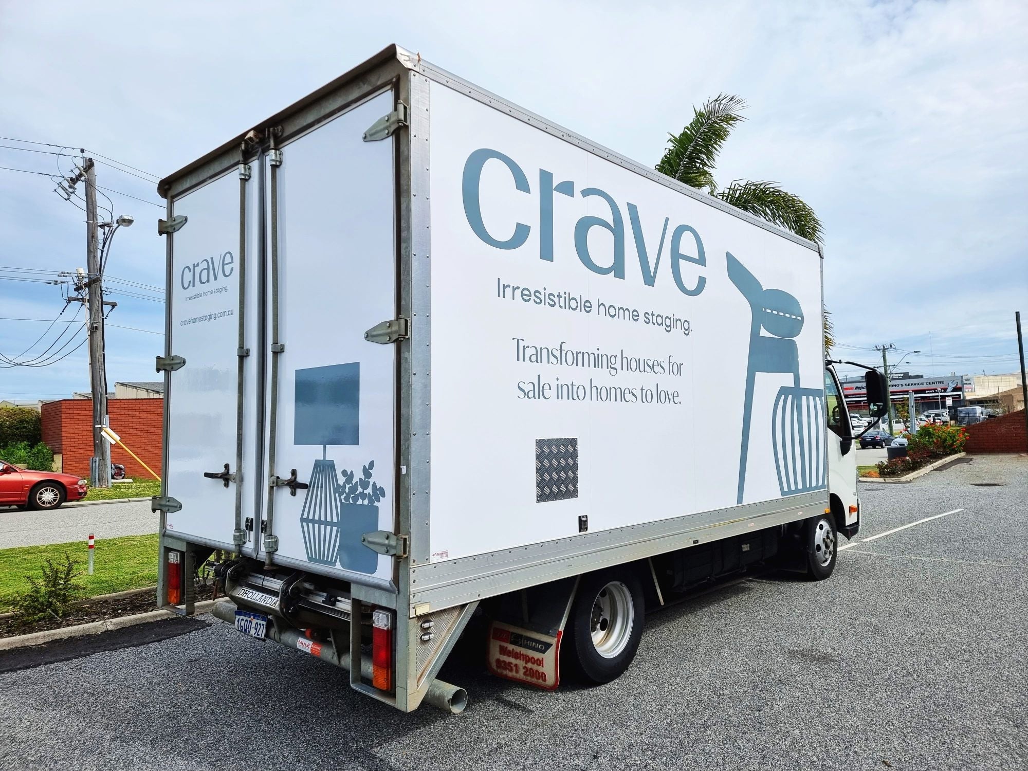 Crave Truck Wrap