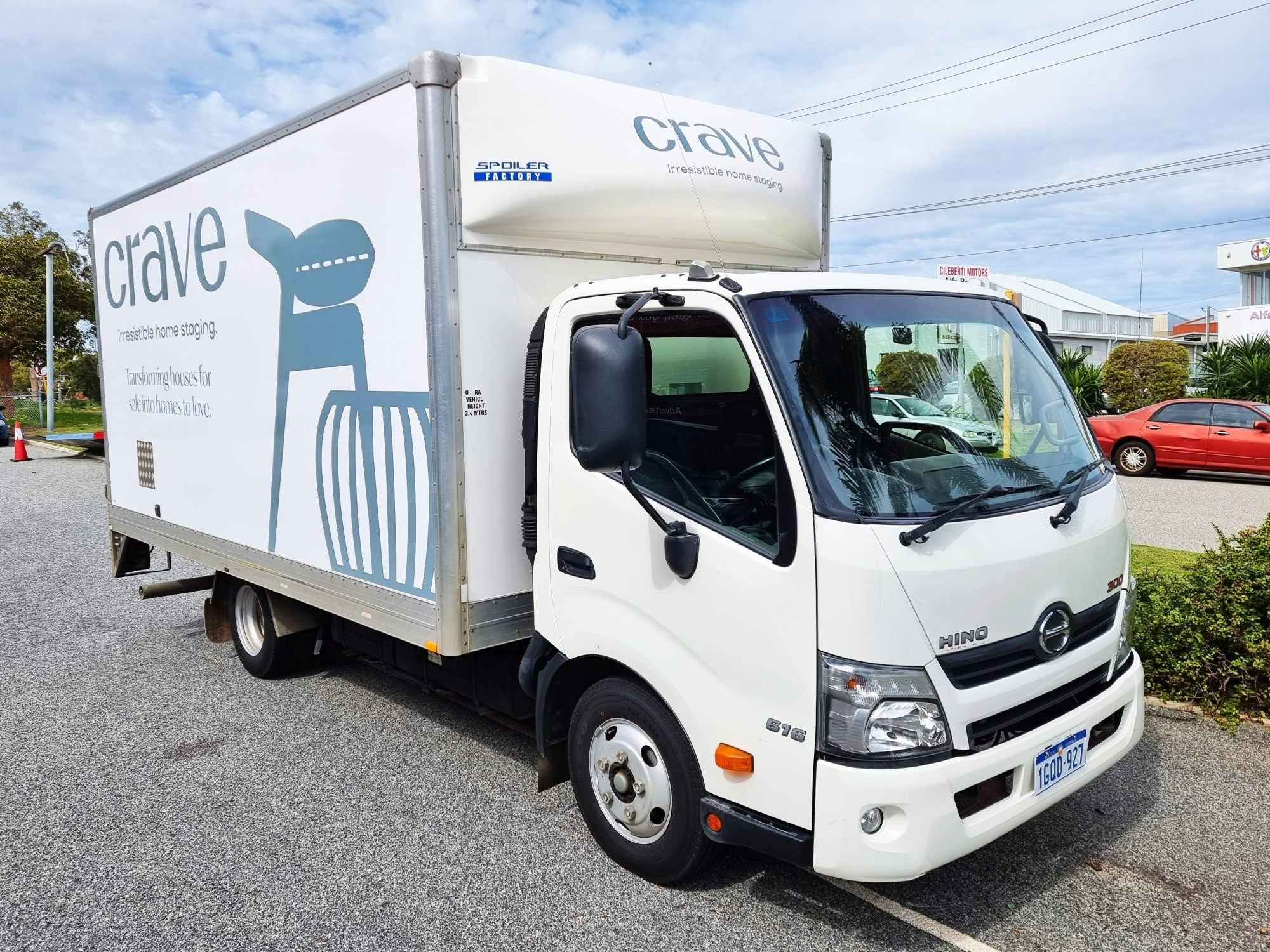 Crave Truck Wrap