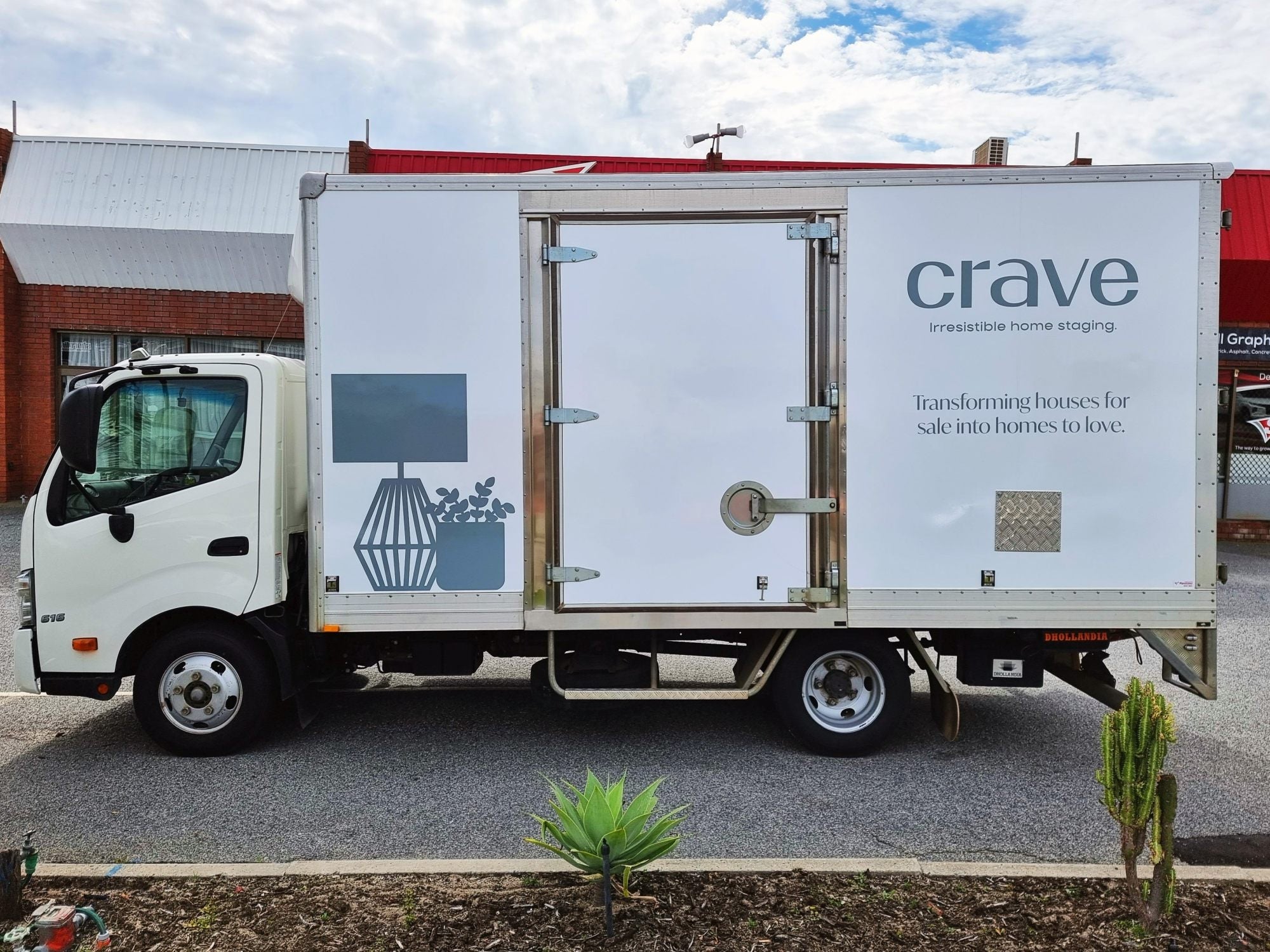 Crave Truck Wrap