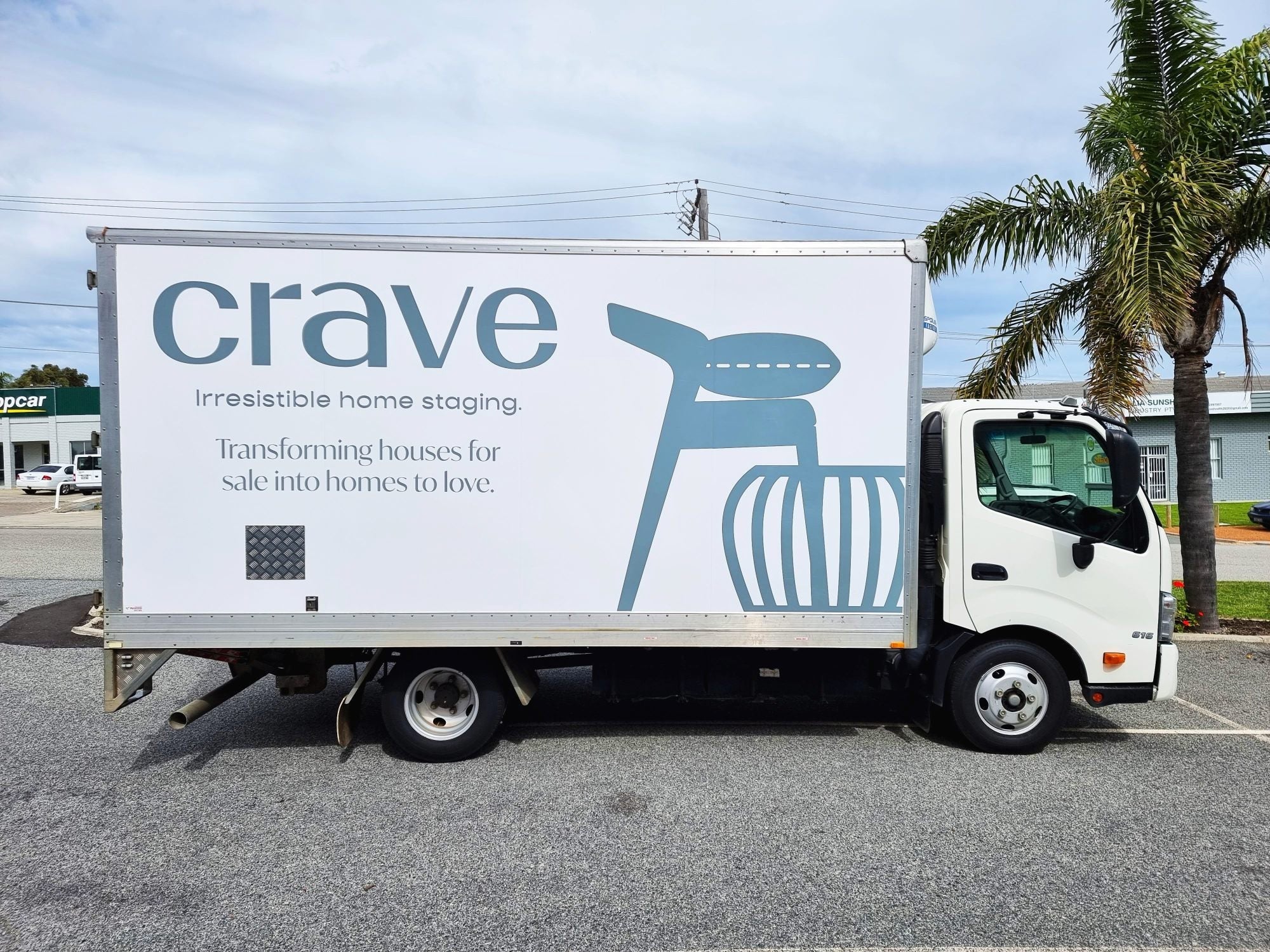 Crave Truck Wrap