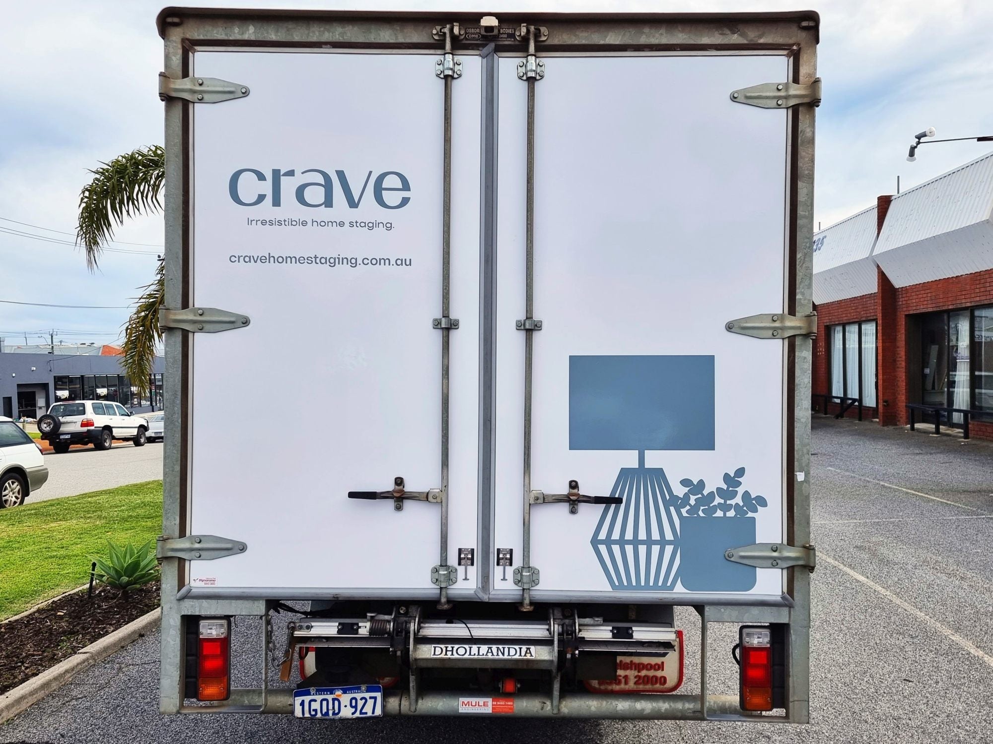 Crave Truck Wrap