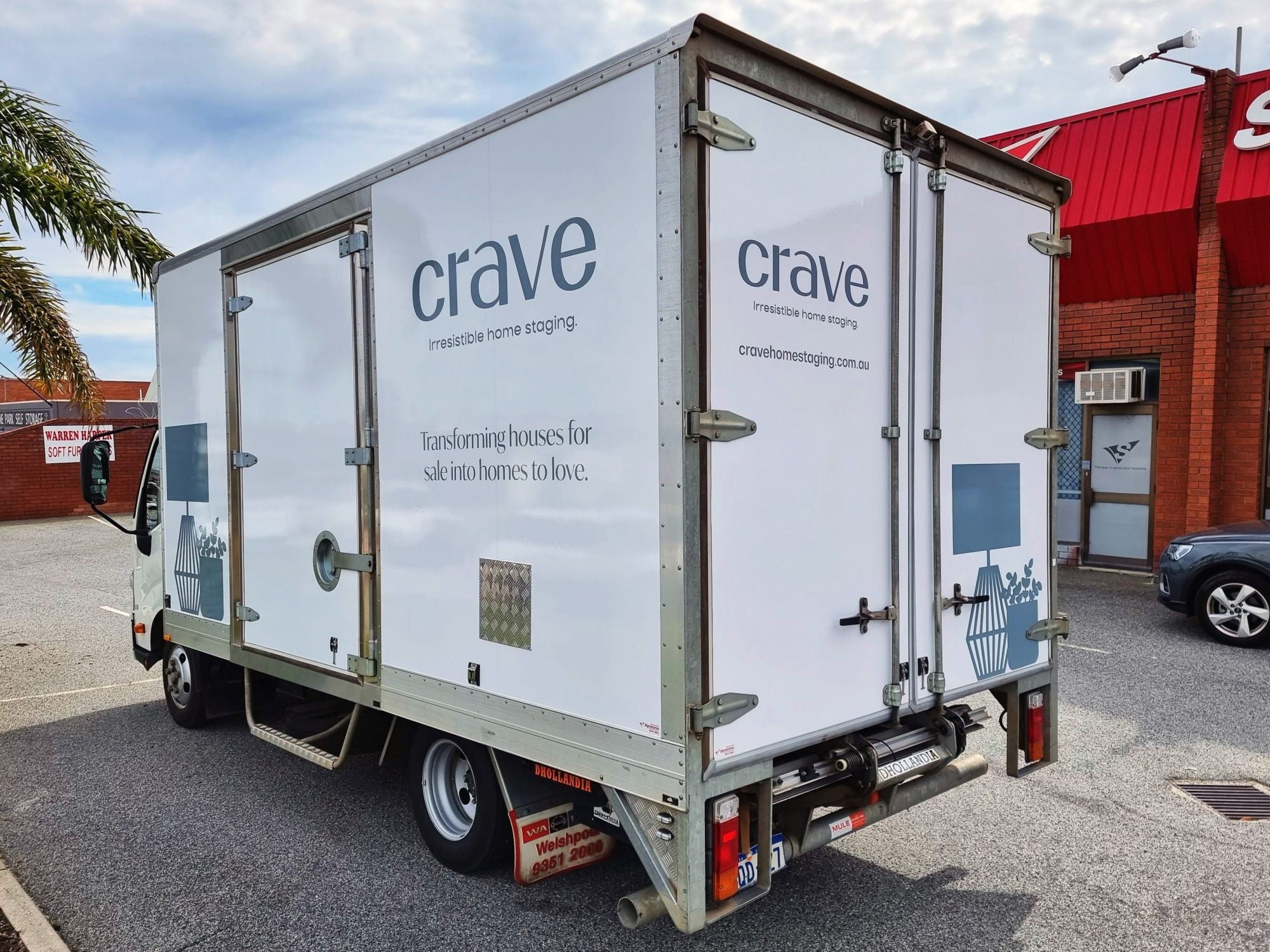 Crave Truck Wrap