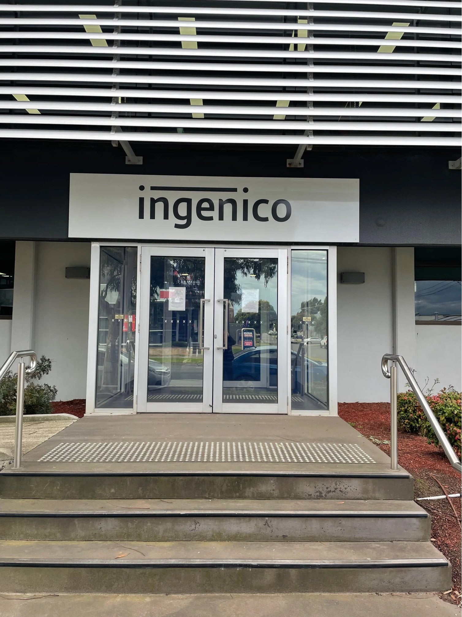 Building Signage - Ingenico - Preston.
