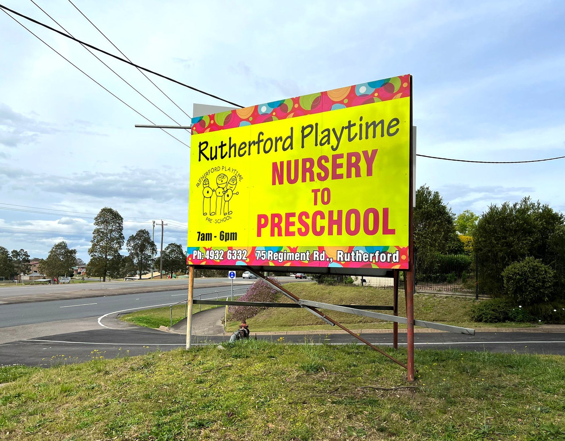 Hi Vis Billboard for extra impact!