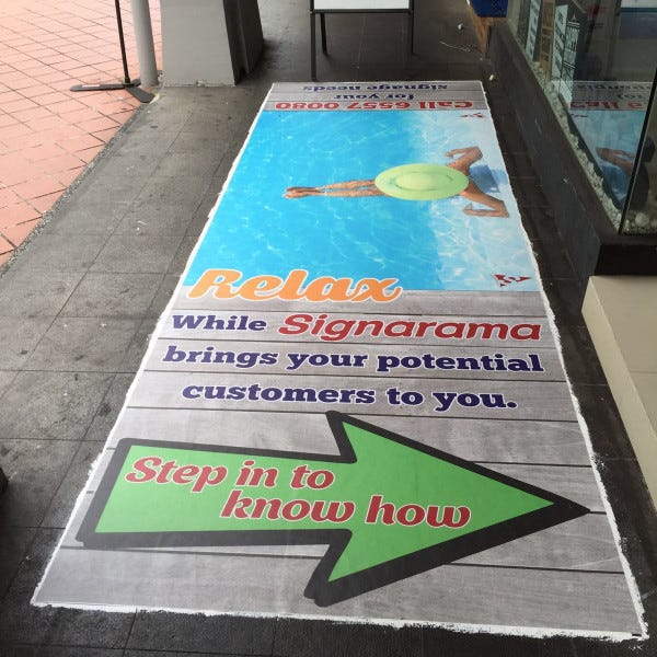 Floor Sticker Graphic