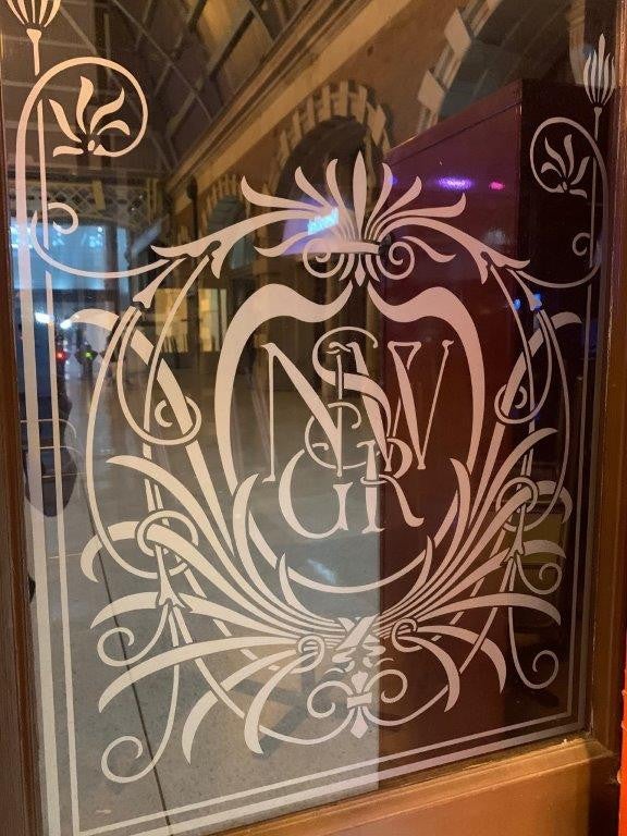 Window Frosting - Central Station