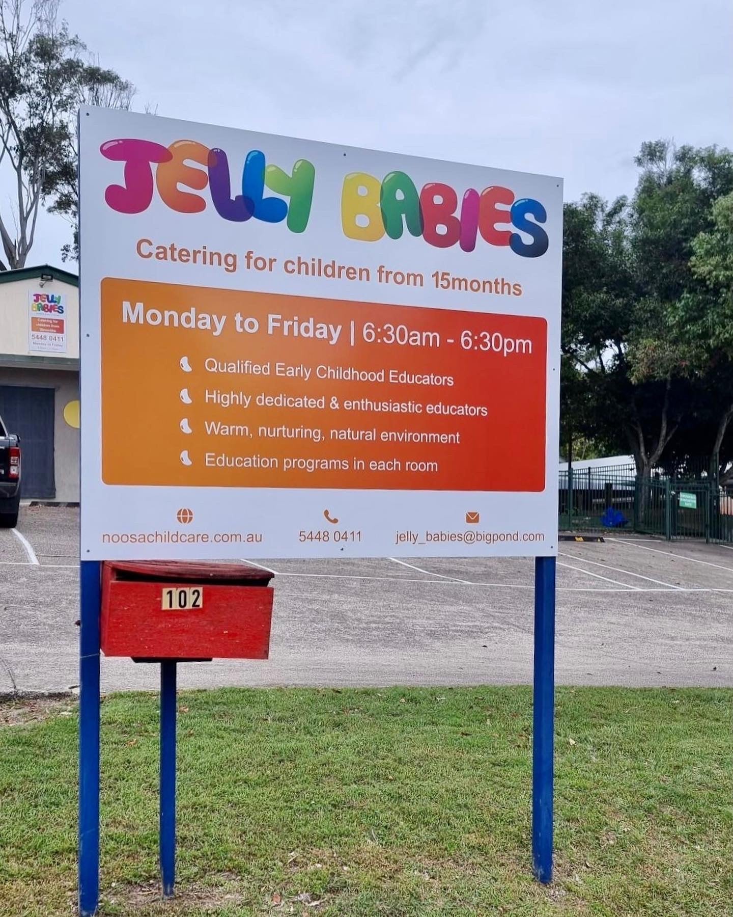 How sweet is this signage