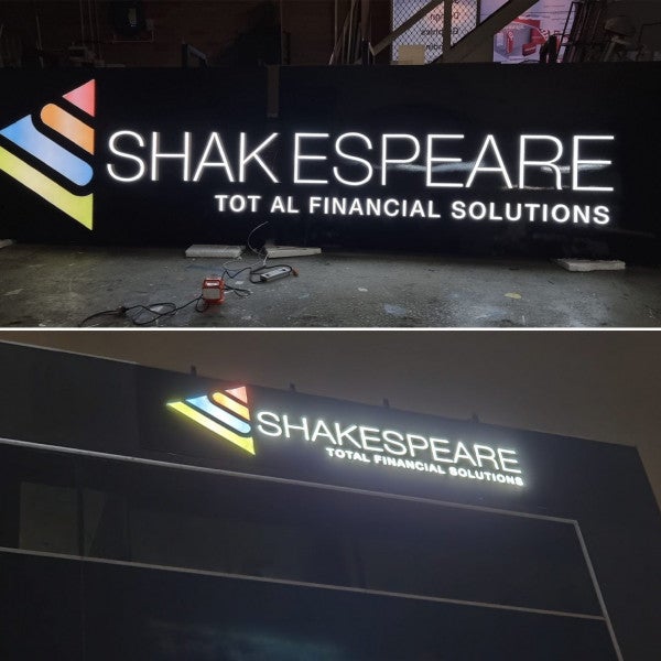 Shakespeare Partners Illuminated Signage
