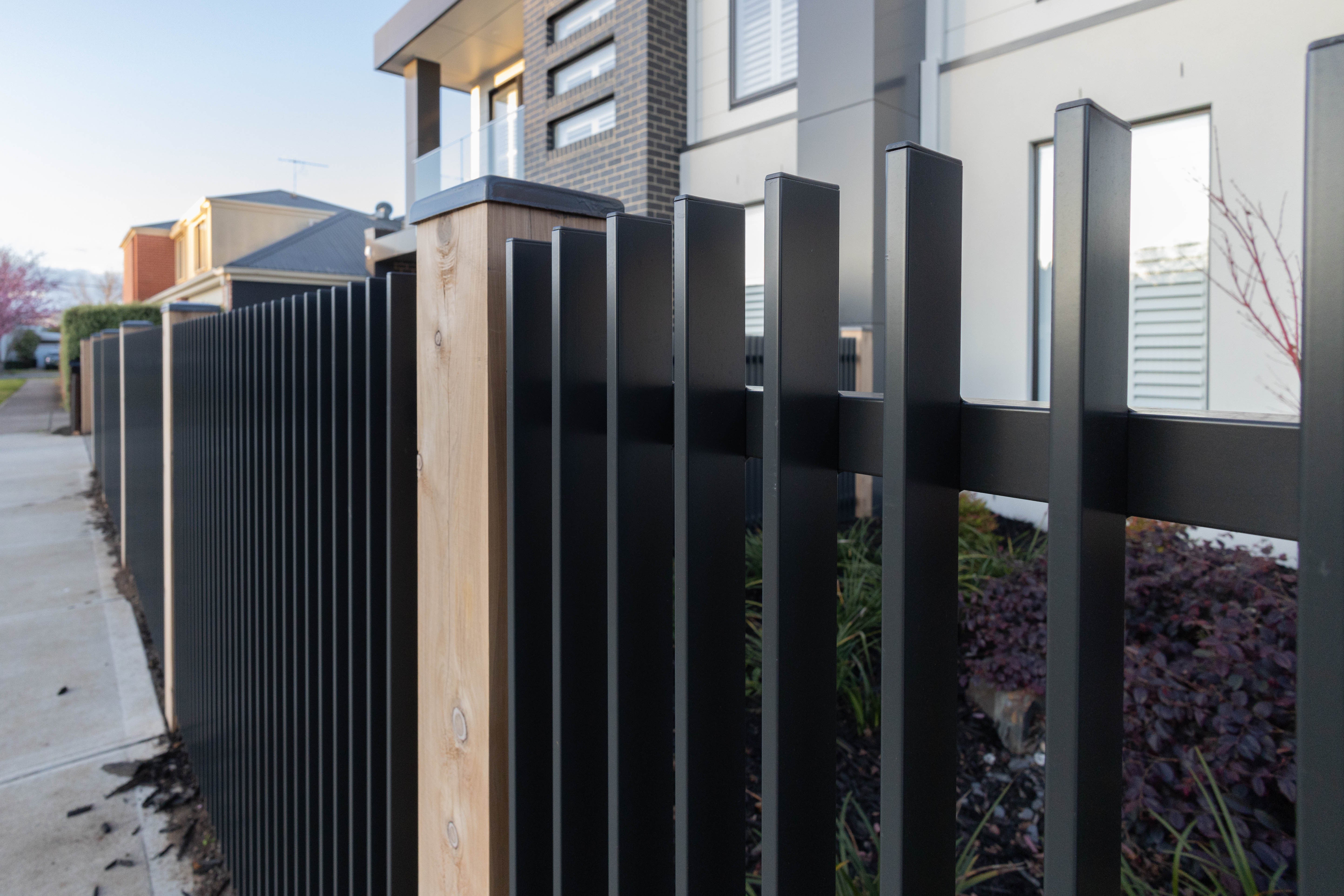 The Fin - Slimline Vertical Blade Fencing