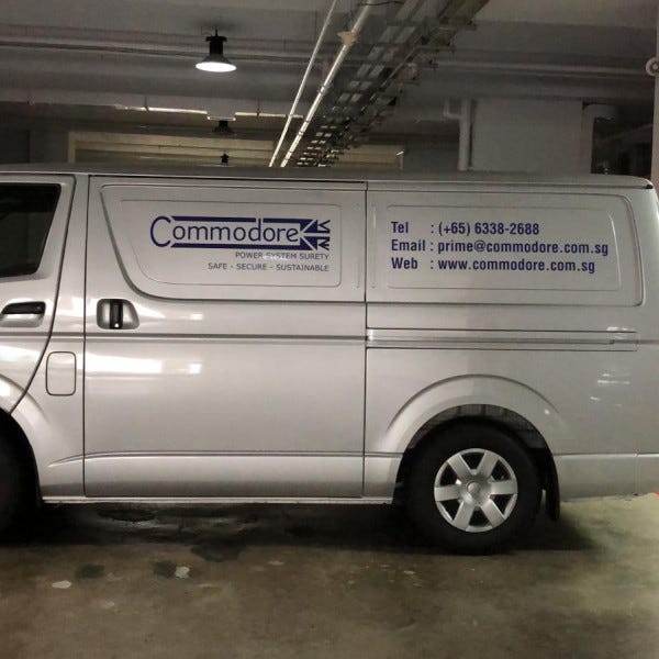 Van Vinyl Stickers and Letterings