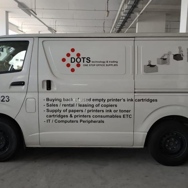 Van Vinyl Stickers and Letterings