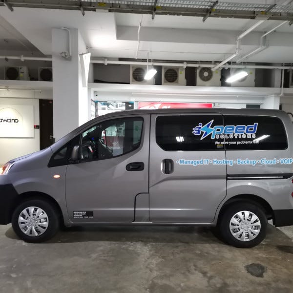 Van Vinyl Stickers and Letterings